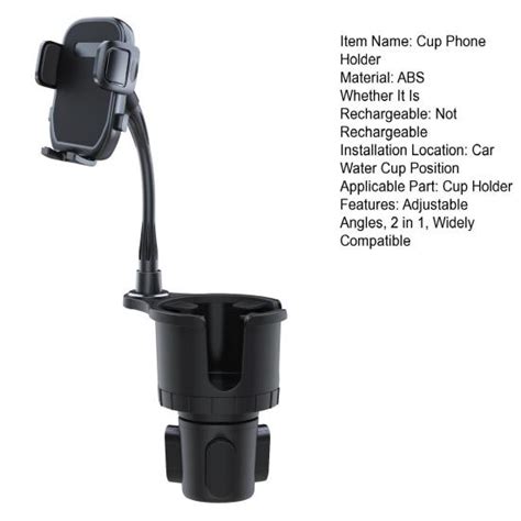 Купить 2 в 1 универсальный автомобильный держатель для чашки, крепление ...