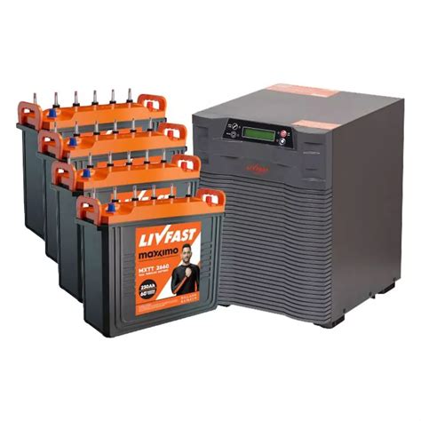 Buy Livfast Ah Lf Mxtt Tall Tubular Inverter Battery