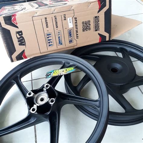 Velg Palang Racing Set Honda Vario 125 Techno PSW Hitam Palang 5