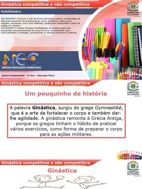 O Que É Ginastica Não Competitiva - Tipos de Ginástica: Competitiva e Não Competitiva | PDF | Ginástica