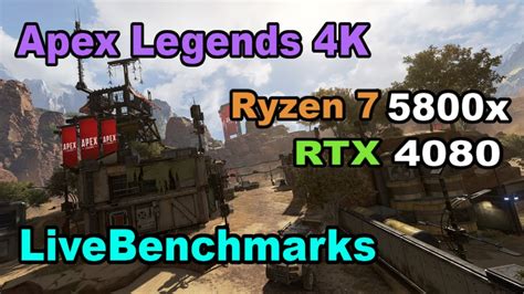 Apex Legends Benchmarks 4K 240hz Nvidia RTX 4080 All Graphics