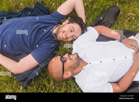 Happy Gay Couple Looking Other Hi Res Stock Photography And Images Alamy