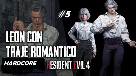 Resident Evil Remake Directo Hardcore Leon Romantico Youtube