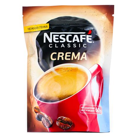 Кофе растворимый Nescafe (Нескафе) 60г Classic Crema купить с доставкой ...