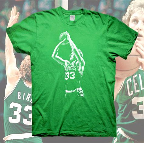 LARRY BIRD T-Shirt Boston Celtics Michael Jordan Magic Johnson | Etsy