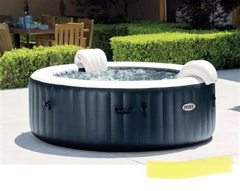New In Box Intex Purespa Plus Person Inflatable Hot Tub W Filter Cartridges For Sale From