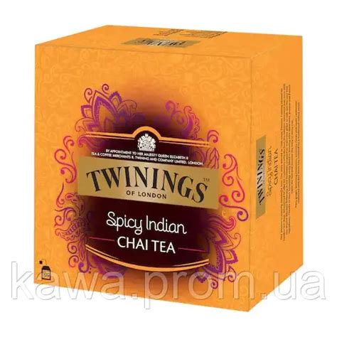 Купить Чай Твайнінгс Twinings Spicy Indian Chai Tea 100пак., цена 450 ...