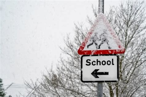 Full List Of Schools Closed Across Scotland Amid Heavy Snow Chaos