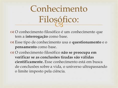 O Conhecimento Filosófico É - Conhecimento Filosófico: O Que É E Por Quê Ele É Importante – RCFRU