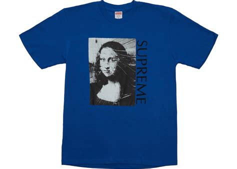 Supreme Mona Lisa Tee Royal Springsummer 2018