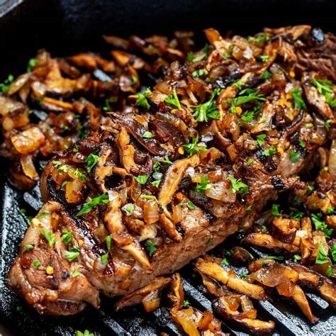 Steak and Mushrooms - Wendy Polisi