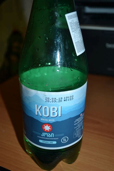 Минеральная вода KOBI Sparkling mineral water | отзывы