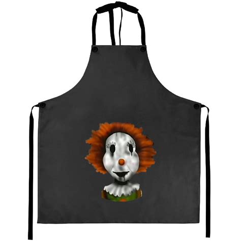 Billy The Clown Walten Files Png Aprons Sold By Greysonebeckmanen