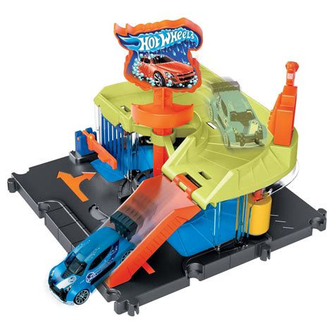 Set De Joaca Hot Wheels City Spalatorie Auto Emag Ro