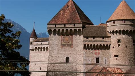 chillon castle Stock Footage Video (100% Royalty-free) 3713693 ...