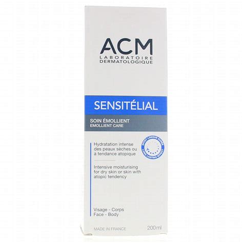 EZINE ACM SENSITÉLIAL SOIN ÉMOLLIENT 200 mL EZINE