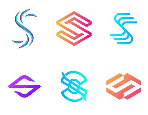 premium vector  letter set logo design icon vector