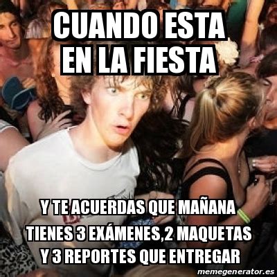 Meme Sudden Realization Ralph Cuando Esta En La Fiesta Y Te Acuerdas