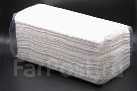 Бумажные полотенца Z и V сложение (200-250 листов), новый, в наличии ...