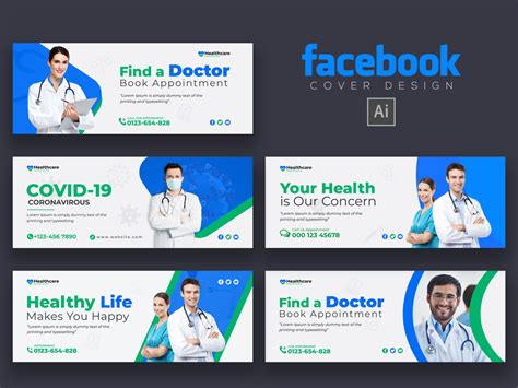 Medical Template Facebook Cover Design By Arif Hossain On Dribbble