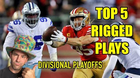 Top Most Rigged Nfl Plays Divisional Playoffs Youtube