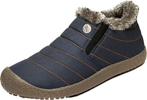 Orosua Schneeschuhe F R M Nner Wasserdichte Warme Pl Sch Slip On Low