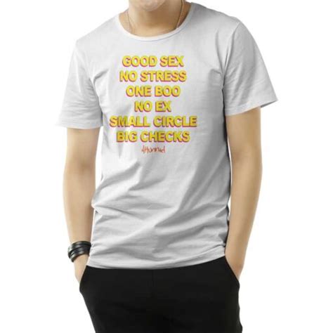 Good Sex No Stress One Boo T Shirt For Men S And Women S