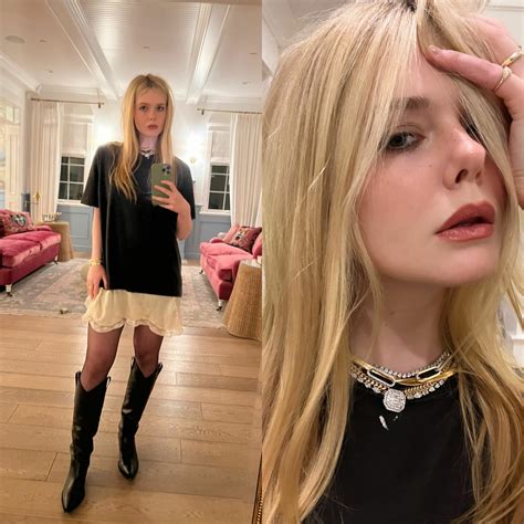 Elle Smoking Hot On New Years Eve R ElleFanningsLegs