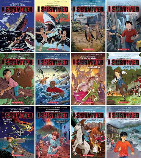 I Survived Series Graphic Novels Collection (12 Book Set): Lauren