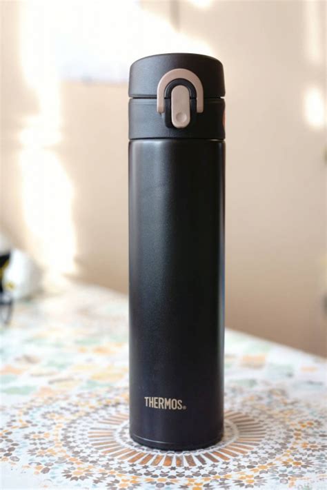 Термокружка THERMOS JNI-401-MTBK суперлегкая (0,4 литра), чёрная ...