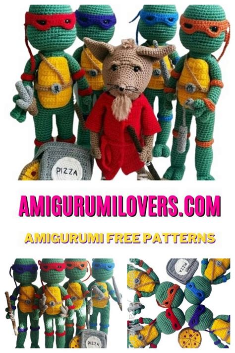 Ninja Turtles Amigurumi Free Pattern Artofit