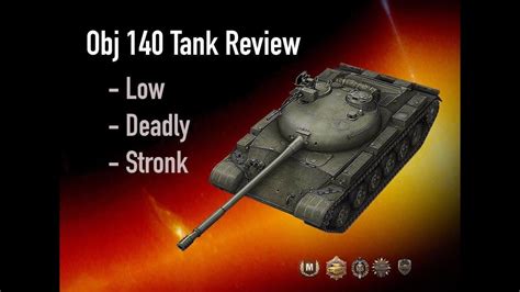 Wotb Obj 140 Tank Review Youtube