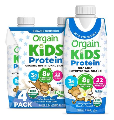 Proteina Para Crianças - Comprar Shake De Proteína Nutricional Orgânica Para Crianças Orgânic ...