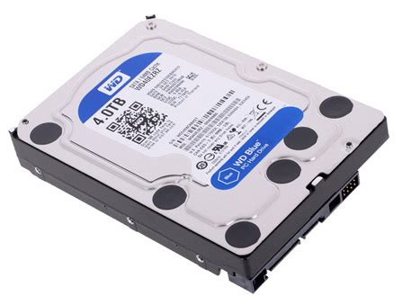 Обзор жесткого диска Western Digital Blue 4TB WD40EZRZ - pc-hard.ru