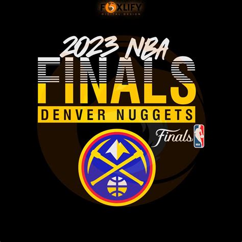 2023 Nba Finals Denver Nuggets Svg Graphic Design Files