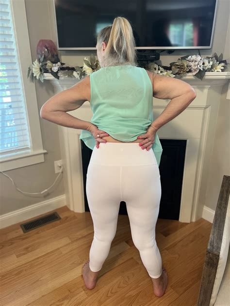 TIGHT White Leggings And Blue Top Dani D MILF Pics XHamster