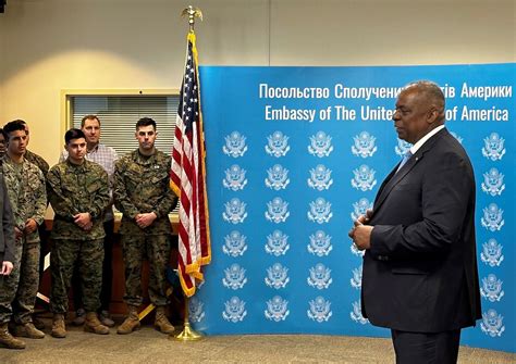 Lloyd Austin visits Kyiv as worries rise over U.S. military funding ...