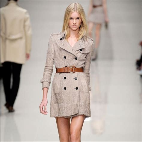 Burberry Prorsum Rare Runway Nude Leather Lazercut Fr Gem