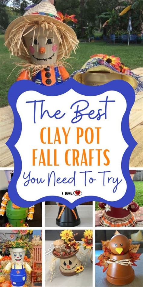 28 Best Clay Pot Fall Crafts You Need To Try I Luve It