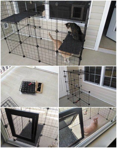 28 Easy Cat Cages Made Outdoors Or Indoor Meowlogy Diy Cat