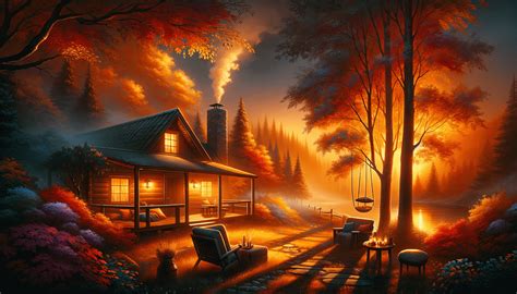 Autumn Cabin Wallpapers - 4k, HD Autumn Cabin Backgrounds on WallpaperBat