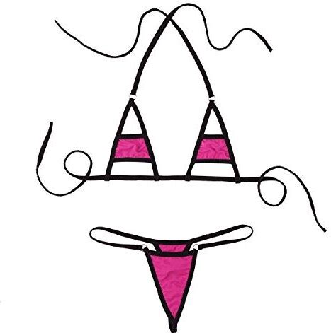 Iefiel Modelli Donna Costume Da Bagno Micro Mini Bikini Brasiliana Tankini Sexy Set Due Pezzi