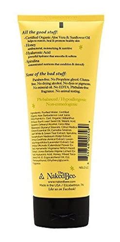 The Naked Bee Citron Honey Locion Hidratante Para Manos Y Env O Gratis