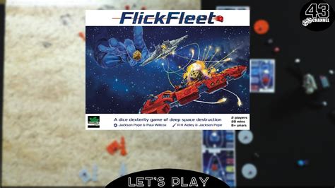 Чапаев в космосе. Настольная игра Flickfleet. Играем вдвоём. - YouTube