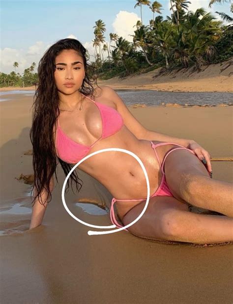 Hay photoshop Paloma Mami impacta en la web luciendo un pequeño bikini Tecache cl