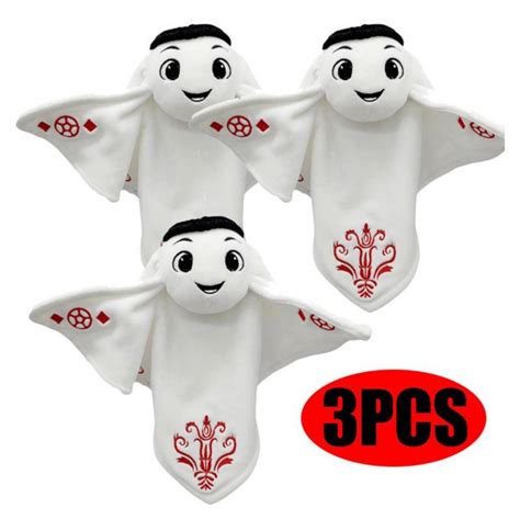 figura de peluche pequena de laeeb copa mundo de qataruds oem