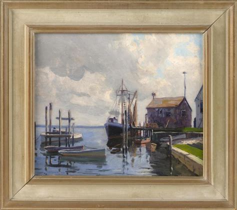 Lot Charles Gordon Harris Rhode Island 1891 1963 Snug Harbor