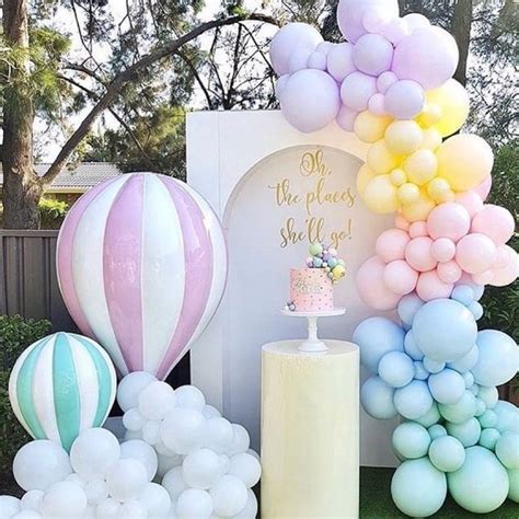 Stunning Baby Shower Inspo On Instagram Oh Baby The Places Youll Go Hot Air Balloon