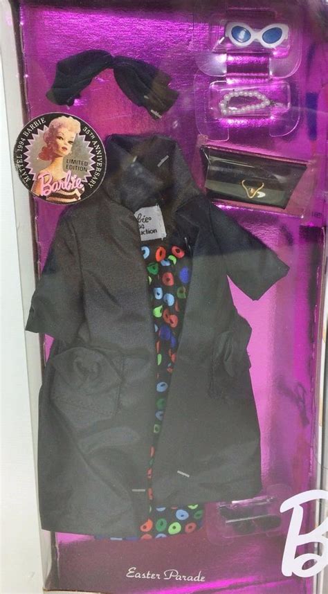 Rare Th Anniversary Barbie Brunette Giftset Festival Convention Coa Nrfb