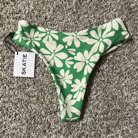 Skatie Swim Skatie Iggy Bikini Bottoms Small Poshmark